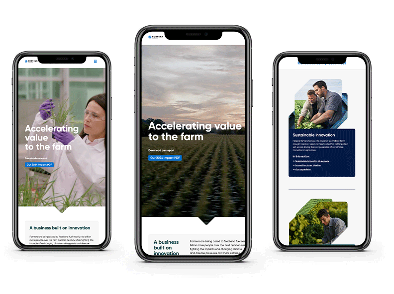 Corteva mobile images
