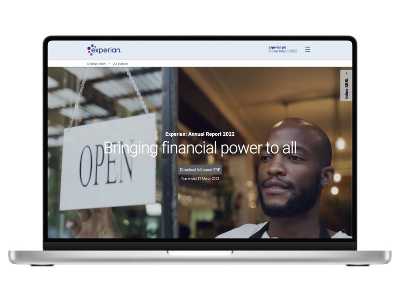 Experian screen