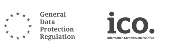 GDPR and icon logos